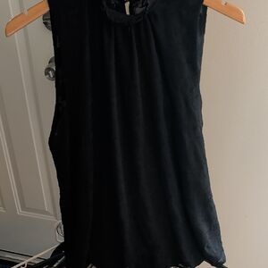 Loft Embossed Lace Blouse